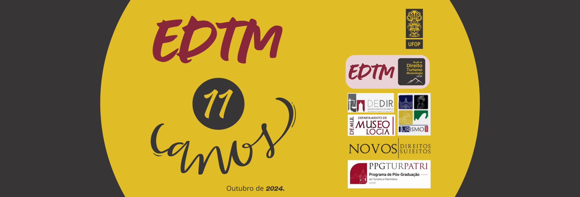 11 anos da Escola de Direito, Turismo e Museologia