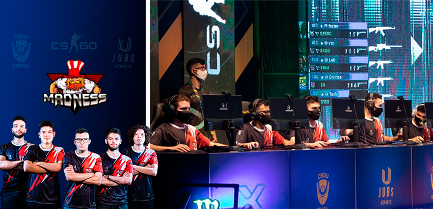 Equipe Madness finalista do JUBs