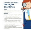 Oportunidade de iniciação científica