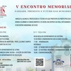 Programação V ENCONTRO MEMORIAL: passado, presente e futuro das Humanidades
