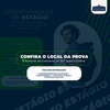 Divulgação do local da Prova do Processo seletivo para Estagiário